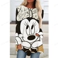 thumbnail image 1 of Elegant Women's musical note Print Long Sleeve Tees Tshirts Ladies Disney Mickey Mouse Casual Streewear O-Neck Fashion T-shirtsS Gao Jinjia LED, 1 of 2