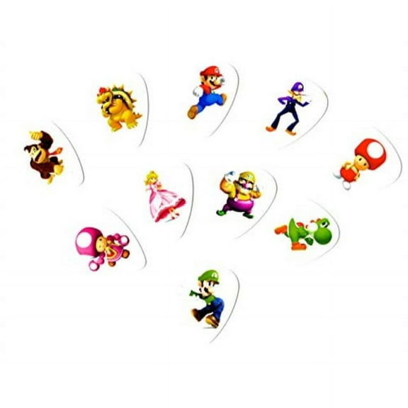 mario guitar picks