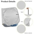 thumbnail image 5 of Yuyamidu Running Horse Car Windshield Sunshade Easy to Install Front Window Sunshade for Car Foldable Sun Blocker Visor Protector for Most Big Auto Sedan SUV, 5 of 7
