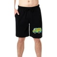 thumbnail image 5 of Scooby-Doo Mens' Cartoon The Gang Mystery Machine Sleep Pajama Shorts, 5 of 5