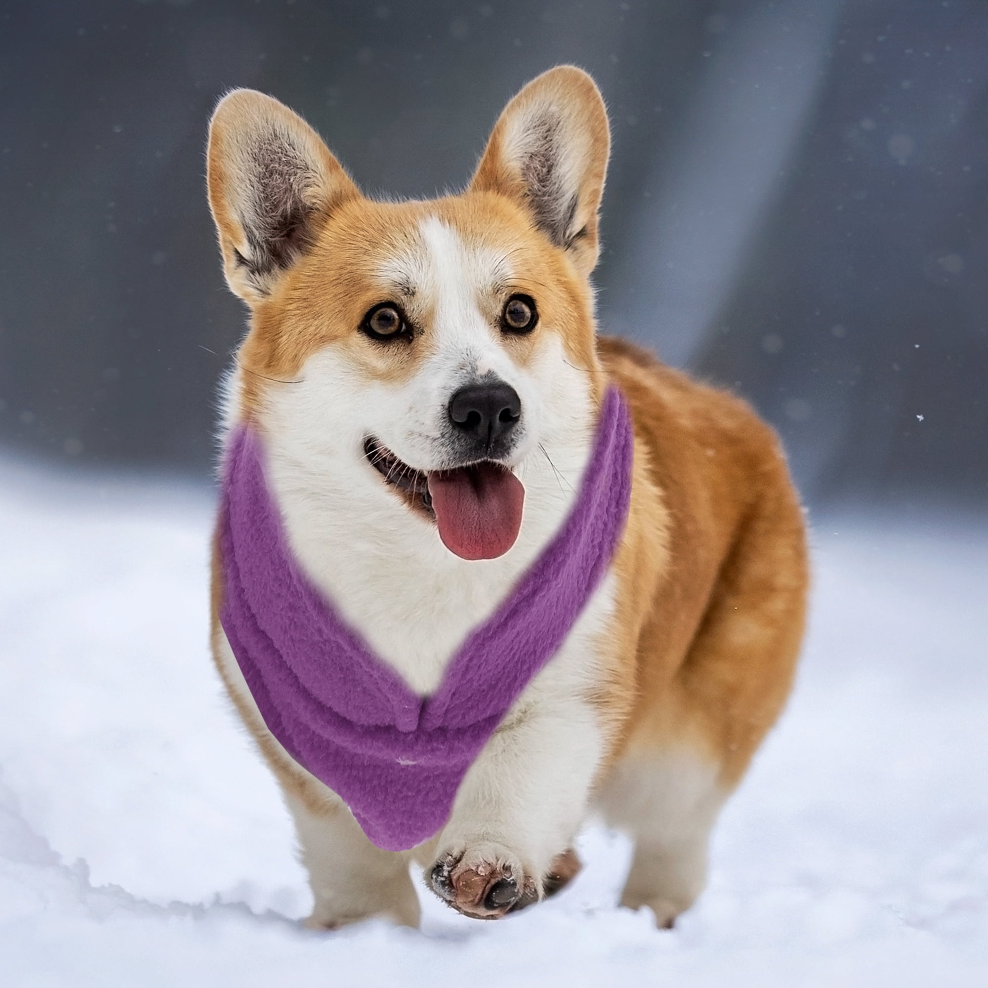 Unique Bargains Dog Cat Warm Vest Small Dog Cat Jumpers Purple XL