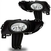 Fog Light For 03-05 Mazda 3 Clear Lens, Pair