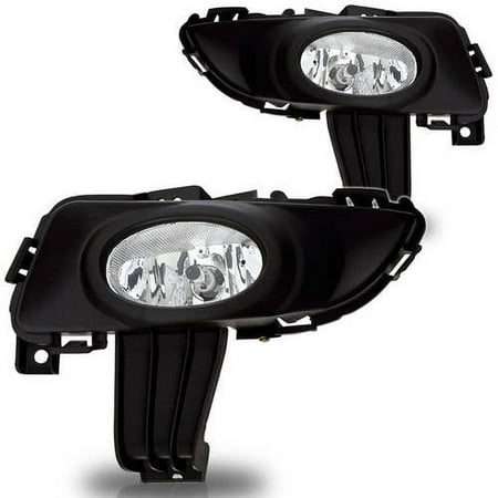 Fog Light For 03-05 Mazda 3 Clear Lens, Pair