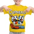 thumbnail image 2 of Camiseta de Cuphead para niños, camisetas de dibujos animados para niños y niñas, camisetas de juego de anime, camisetas de CUPHEAD, camisetas de manga corta de verano para niños, ropa, 2 of 5