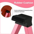 thumbnail image 3 of EASTROCK Foldable Guitar Stand with Non-Scratch Arm for Acoustic Bass Electric Portable A-Frame Universal Guitar Stands,Pink, 3 of 7