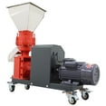 thumbnail image 6 of 3MM Feed Pellet Mill Machine Poultry Chicken Fish Feed Granulator with 4 Head Press Roller 220V 3.5KW, 6 of 16
