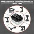 thumbnail image 2 of Adapter for SKIL 20V Tools - Compatible with Craftsman 20V Battery Cordless Power Tools Drill, 2 of 10