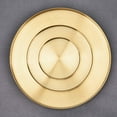 thumbnail image 5 of LHWEN Stainless Steel Gold Tray Round Jewelry Storage Beauty Tools Decorative Organizer Entrance Table Dresser Coffee Table Shiny Golden Tray for Home Decor Key Holder Candle Display Snack Serving, 5 of 9