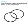 thumbnail image 4 of Uxcell 2Pack Piston Ring Set Standard Size Fit for Chainsaw Replace Part 31x1.5mm, 4 of 5