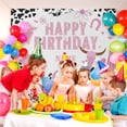 thumbnail image 6 of Custom Backdrop 5.9x3.6 ft, Personalized Birthday Background, Upload Your Name for Event Birthday Baby Shower West Cowboy Theme Party Photography Supplies Decor, 6 of 6