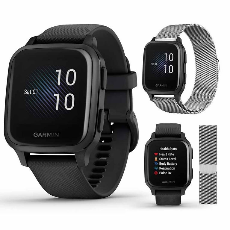 Venu® Music Sq GPS Smartwatch (Slate)