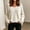 Beige, variant on Women Oversized Sweater, V-Neck Batwing Sleeve Loose Drop Shoulder Knit Pullover Casual Tops, Casual Warm Shirt for Fall & Winter
