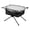 Blue Gray, variant on Outdoor Folding Table Portable Picnic Camping Table For Garden Fishing Beach Blue Brown