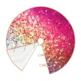 thumbnail image 3 of Kll Purple Sparkling Christmas Tree Skirt 30",Party Decorations Farmhouse For Christmas Decorations Holiday Party, 3 of 8