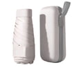 thumbnail image 1 of Mini Compact Travel Sun Umbrella with Case - Small UV Protection Umbrella, Lightweight Portable Windproof Parasol for Women, Men & Kids, Square Box Design, 1 of 5