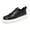 Black, variant on Men's Fashion Sneakers Glitter Sparkly Tennis Shoes Shiny Sequin Low Cut Comfort Casual Men Shoes