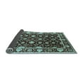 thumbnail image 2 of Ahgly Company Indoor Square Oriental Light Blue Traditional Area Rugs, 8' Square, 2 of 4