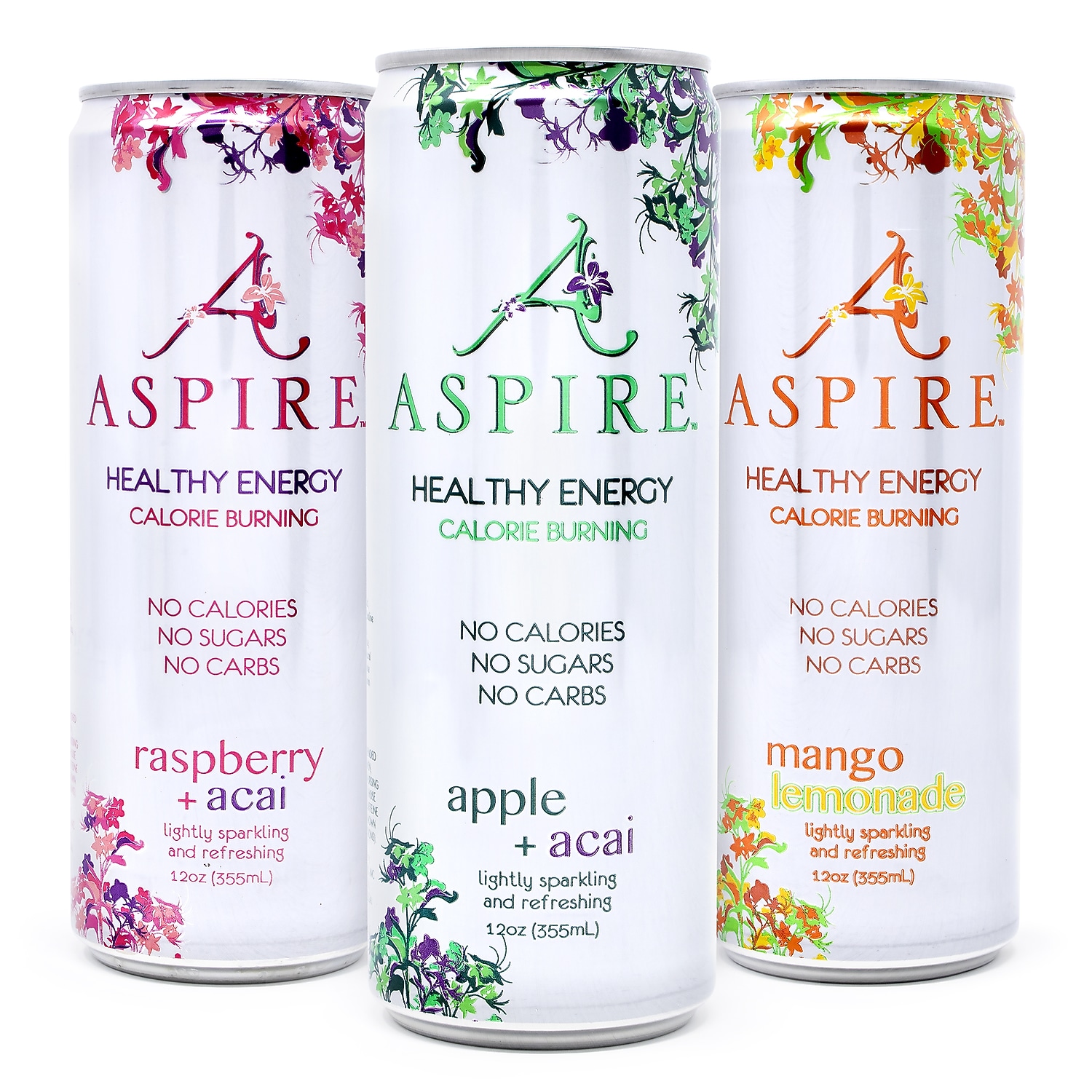 Aspire Variety Energy Drink 12 oz. 12/Box (220-01088)