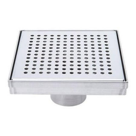 

BK Products 2 in. D Chrome Square Shower Drain