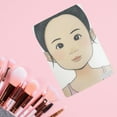 thumbnail image 4 of Maquillage Pratique Modèle Lavable Outil d'Affichage d'Art pour Enfant Fille Visage, 4 of 9
