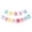 Pink, variant on Easter Banner Happy Easter Letter Garland with Bunny Printed Pennant Flags Reusable Hanging Party Decoration for Home Office Classroom Indoor Outdoor