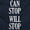 Navy, variant on Funny Can Stop Will Stop Song Joke Crewneck T Shirts Boy Girl Teen Brisco Brands X
