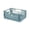 🎁 Blue#3308, variant on Mini Collapsible Storage Crate, Small Foldable Plastic Organizer Basket for Desk, Office and Bathroom