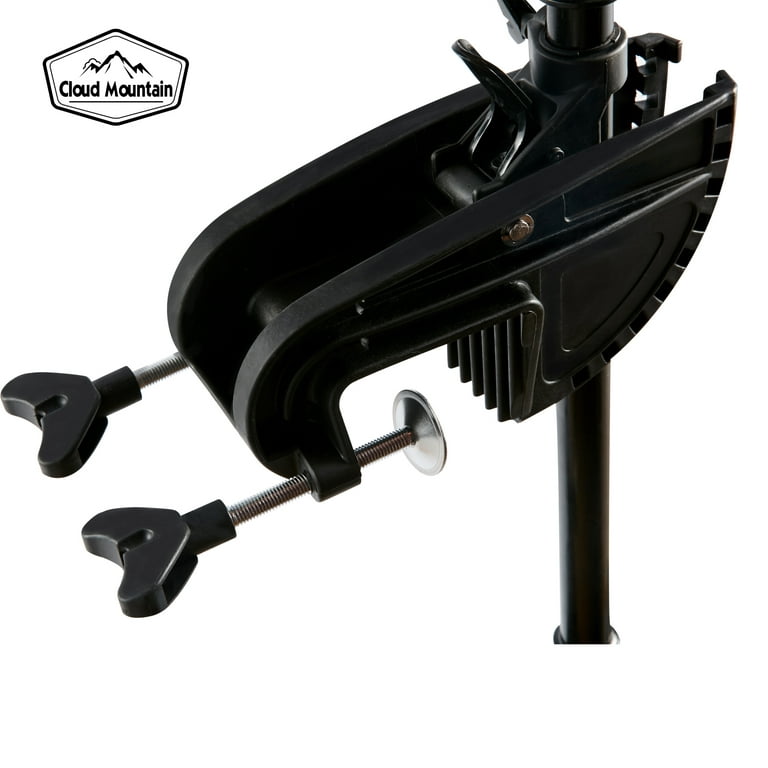 Cloud Mountain 86 lbs. Thrust Electric Transom Mounted Trolling Motor Fishing Boats Saltwater Freshwater 28 in. Shaft