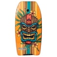 thumbnail image 2 of (2 pack) Bluewater Beach 37" Foam Bodyboard with Leash, 125-155 lbs., Tiki Print, 2 of 7
