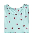 thumbnail image 2 of Wonder Nation Toddler Girls Printed Dress and Bike Shorts Outfit Set, 2-Piece, Sizes 18M-5T, 2 of 3