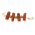thumbnail image 1 of Juguetes Para Masticar Colgantes De Conejo, Material Vegetal, Juguetes Seguros Para Masticar Conejos, Resistentes A Mordeduras, 2 Ganchos Para Conejos, 1 of 7