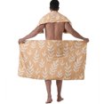 thumbnail image 2 of Colevkie 2 Pcs Men's Wearable Bath Skirt & Towel Set Quick Drying and Absorbent Bathroom Wrap Set for Home Spa Hotel Beach with Adjustable Closure, 2 of 7