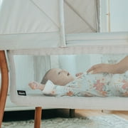 Chicco LullaGo Anywhere LE Portable Bedside Bassinet with Removable Canopy - Serene (Beige), New