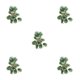 thumbnail image 1 of Naiovety Hojas artificiales de plástico ABS, amigables con la piel y seguras para reptiles Plantas degradables Hoja de pavo real artificial Type2 NO2, 1 of 6
