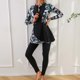 thumbnail image 1 of Traje de baño de dos piezas con estampado de moda y cintura alta conservador para mujer. Traje de baño de dos piezas para mujer. Trajes de baño tankini para mujer. Trajes de baño de 2 piezas para muje, 1 of 7