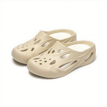 

Men s Casual Outdoor Garden Beach Stylish Solid Color Slip On Clogs Breathable Lightweight Clogs For Indoor