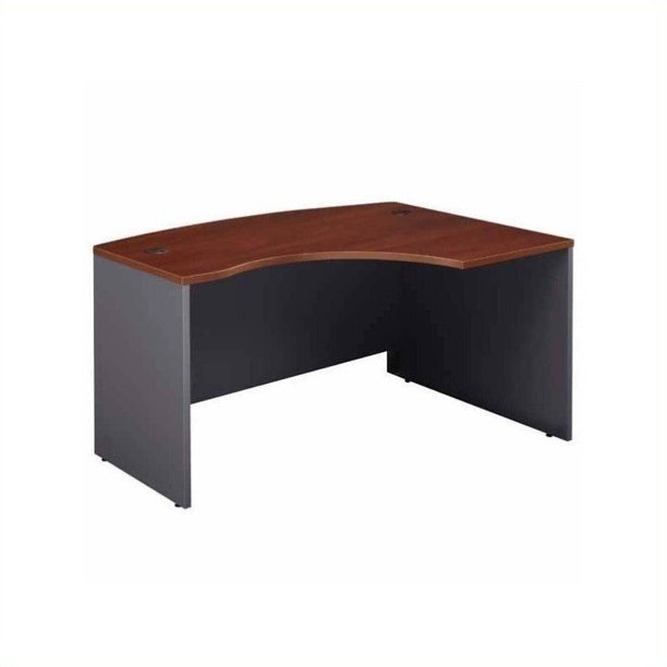 Bush Business Furniture Series C RightHand BowFront Desk with Return