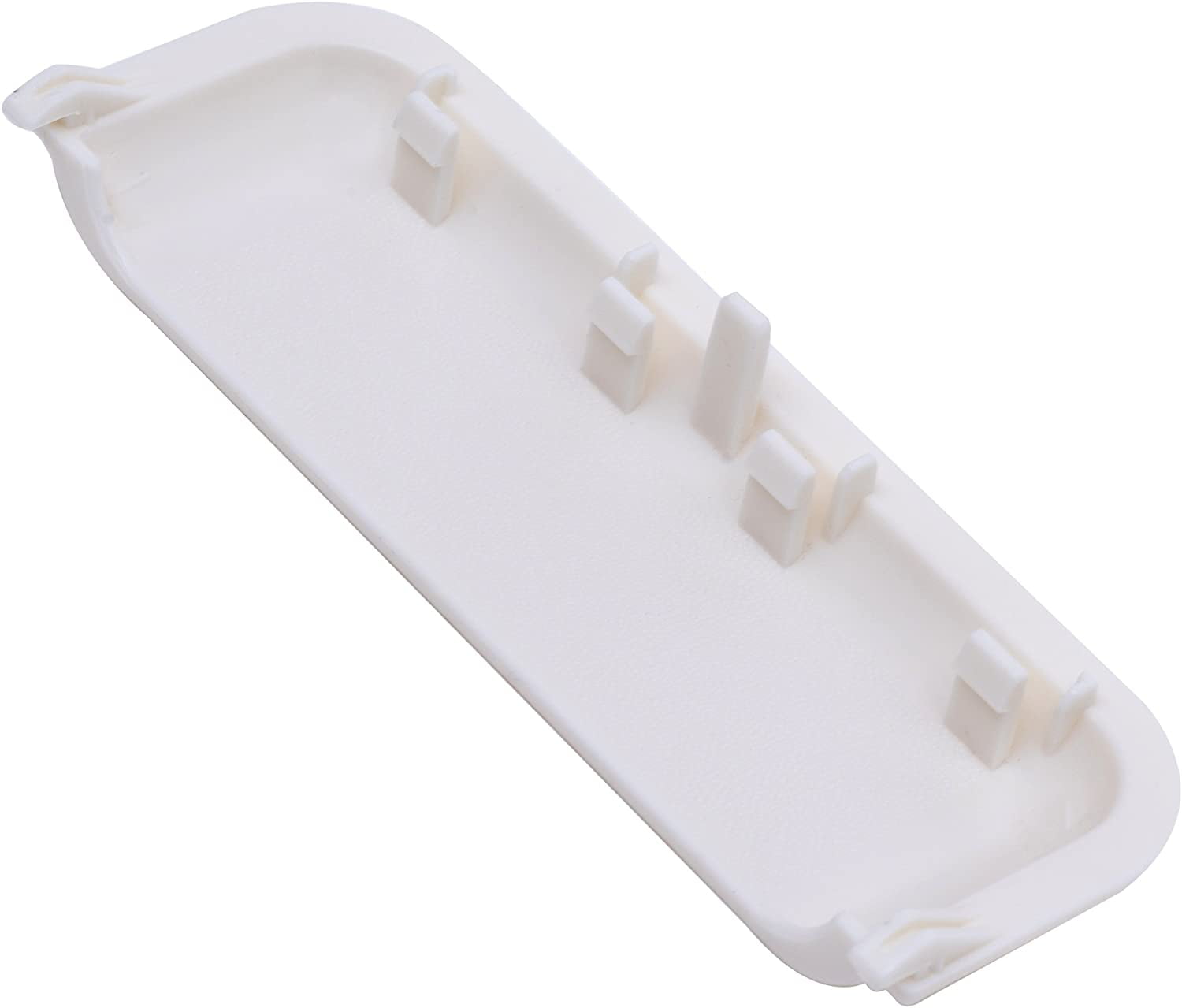 Compatible with Part Number AP5999398 W10861225 White Dryer Door Handle Replacement for Whirlpool & Maytag Dryers PS11731583 