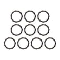 thumbnail image 2 of GUOOL 10 Pcs Pince Mousqueton Ronde Tendance pour Sac Fourre-Tout Sac Noir, 2 of 9