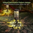 thumbnail image 2 of Solar Lights Outdoor, 6 Pack Garden Lights Solar Powered with Warm White LED Lights, for Patio, Yard, Pathway, Dusk to Dawn Auto, 2 of 3