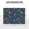 thumbnail image 2 of Fuzoiu Cartoon Deers Print Absorbent, Reversible Microfiber Dish Drying Mat for Kitchen, Dish Drying Pad for Dishes, Utensils, Pots and Pans, Extra Large 18 Inch x 24 Inch, 2 of 7
