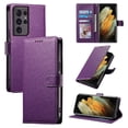 thumbnail image 1 of Funda para FOXDOCK Samsung Galaxy S21 Ultra– Cuero Premium, 3 ranuras para tarjetas, Protección contra impactos, 1 of 5