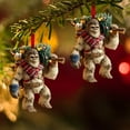 thumbnail image 5 of Coollooc Sasquatch Christmas Ornament – Myth Meets Holiday Magic, 2026 Wildlife Wonders Collection 2D Acrylic Ornament, Funny Sasquatch Ornaments for Christmas Tree, White Elephant Gifts(C,1Pcs), 5 of 9