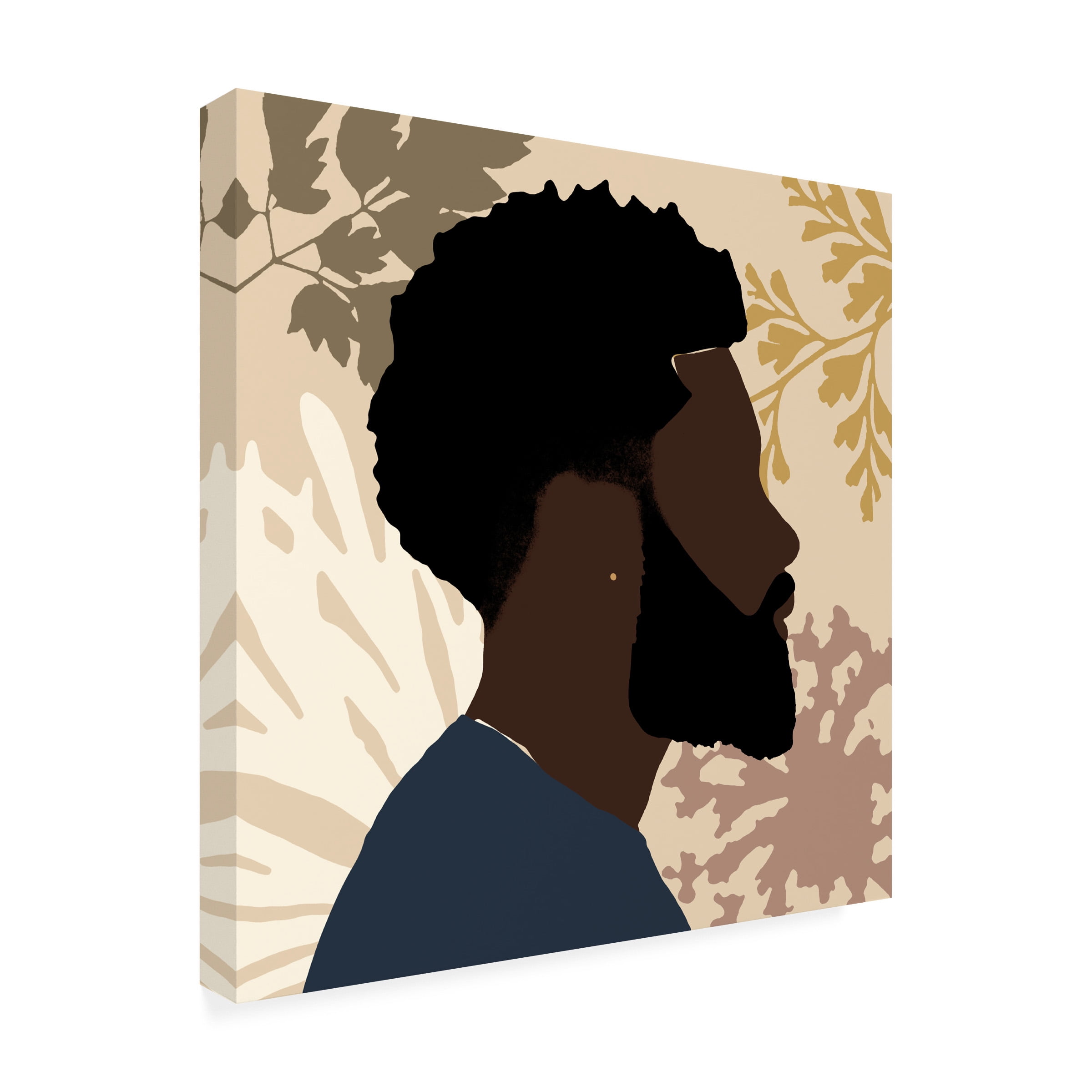 Alonzo Saunders 'Strength and Confidence I' Canvas Art