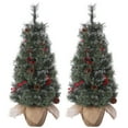 thumbnail image 5 of 3ft Prelit Artificial Christmas Tree with Lights, Xmas Tree with LED Pre-lit, 5 of 7