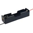 thumbnail image 2 of Qucyy UrbanMingle 3.7v 18650 Battery Holder 18650 Battery Storage Box Case Holder 18650 Button Top Single Battery Wire Lead Battery Storage Box Holder Case(6 Pack), 2 of 5