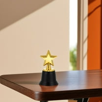 LABSERRON Award Trophies Star Shaped Plastic 2Pcs For Students