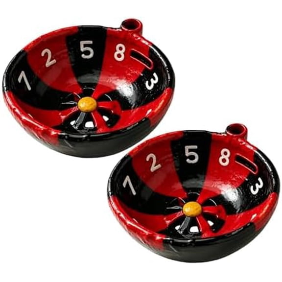 2 Pack Self Rinsing Berry Bowl, Stoneware Vortex Colander for Kitchen Counter