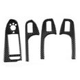 thumbnail image 1 of Carbon Fiber Lefthand Drive Door Window Lift Panel Button Frame Trim Sticker Fit for A4 B8 A5 Q5, 1 of 11