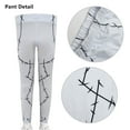 thumbnail image 5 of 3PC Girls Megan Cosplay Dress Sets Halloween Costume w/T-shirt & Pant, 5 of 7